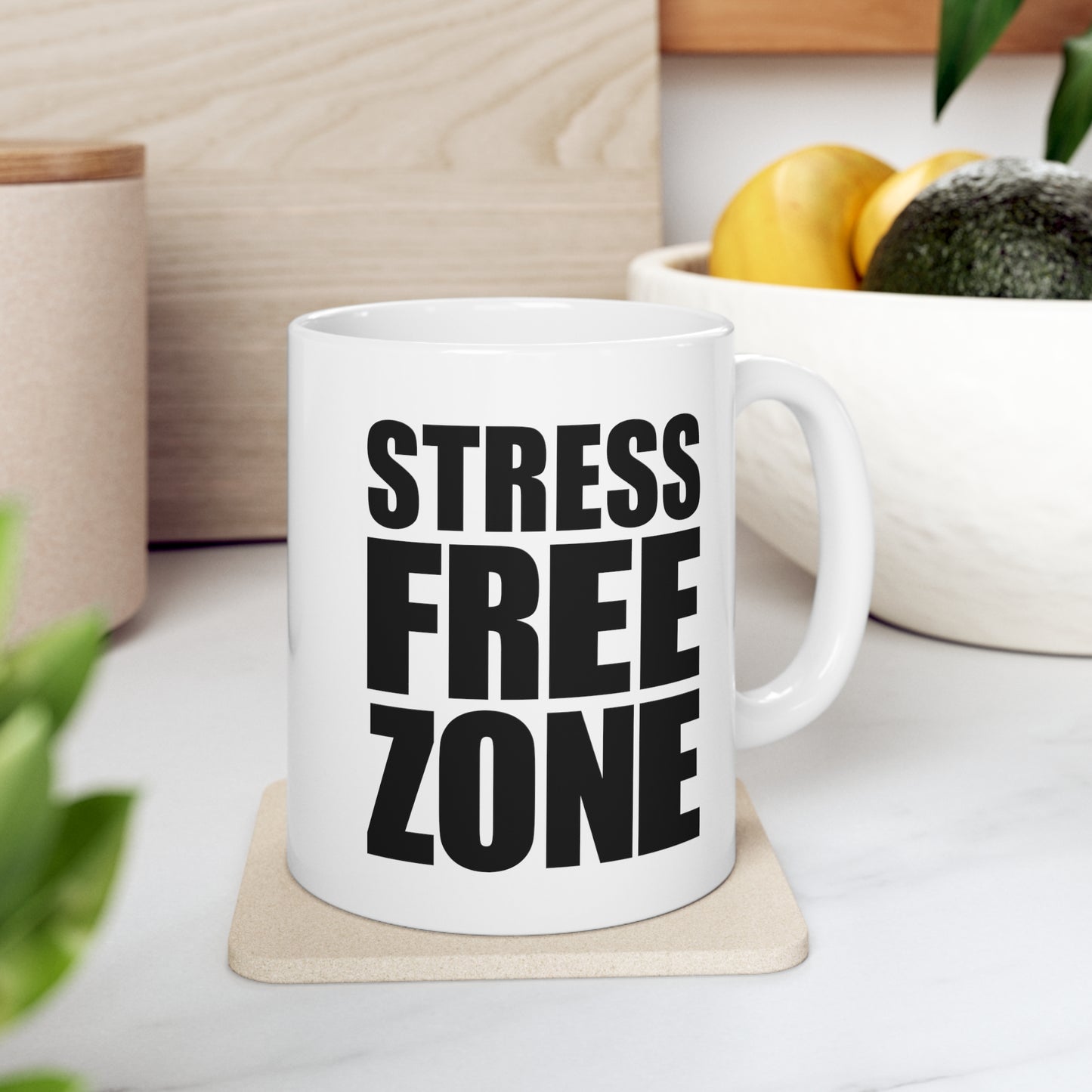 STRESS FREE ZONE - Ceramic Mug 11oz