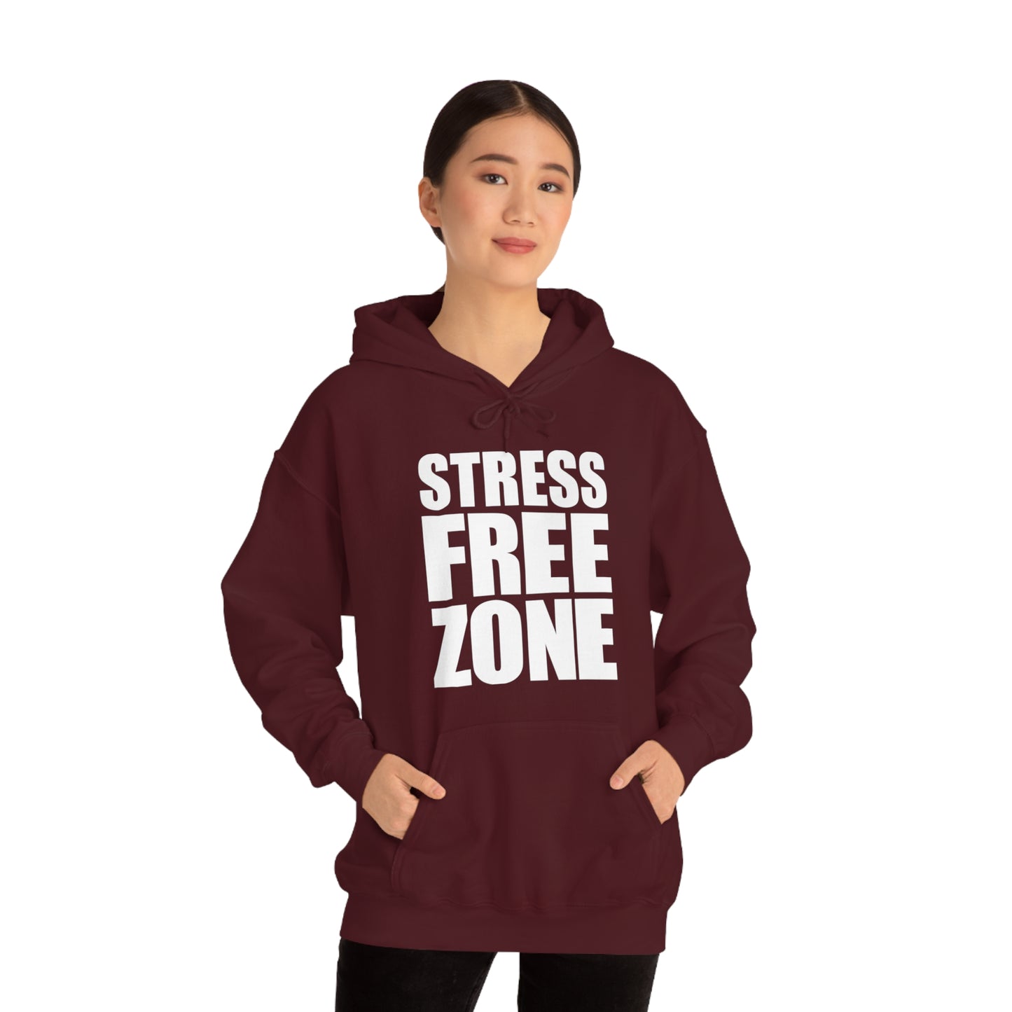 Stress free Zone - Unisex Heavy Blend™ Hooded Sweatshirt