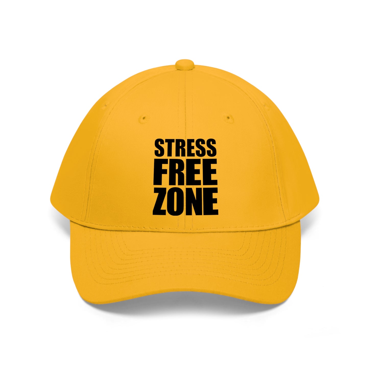 STRESS FREE ZONE - Unisex Twill Hat