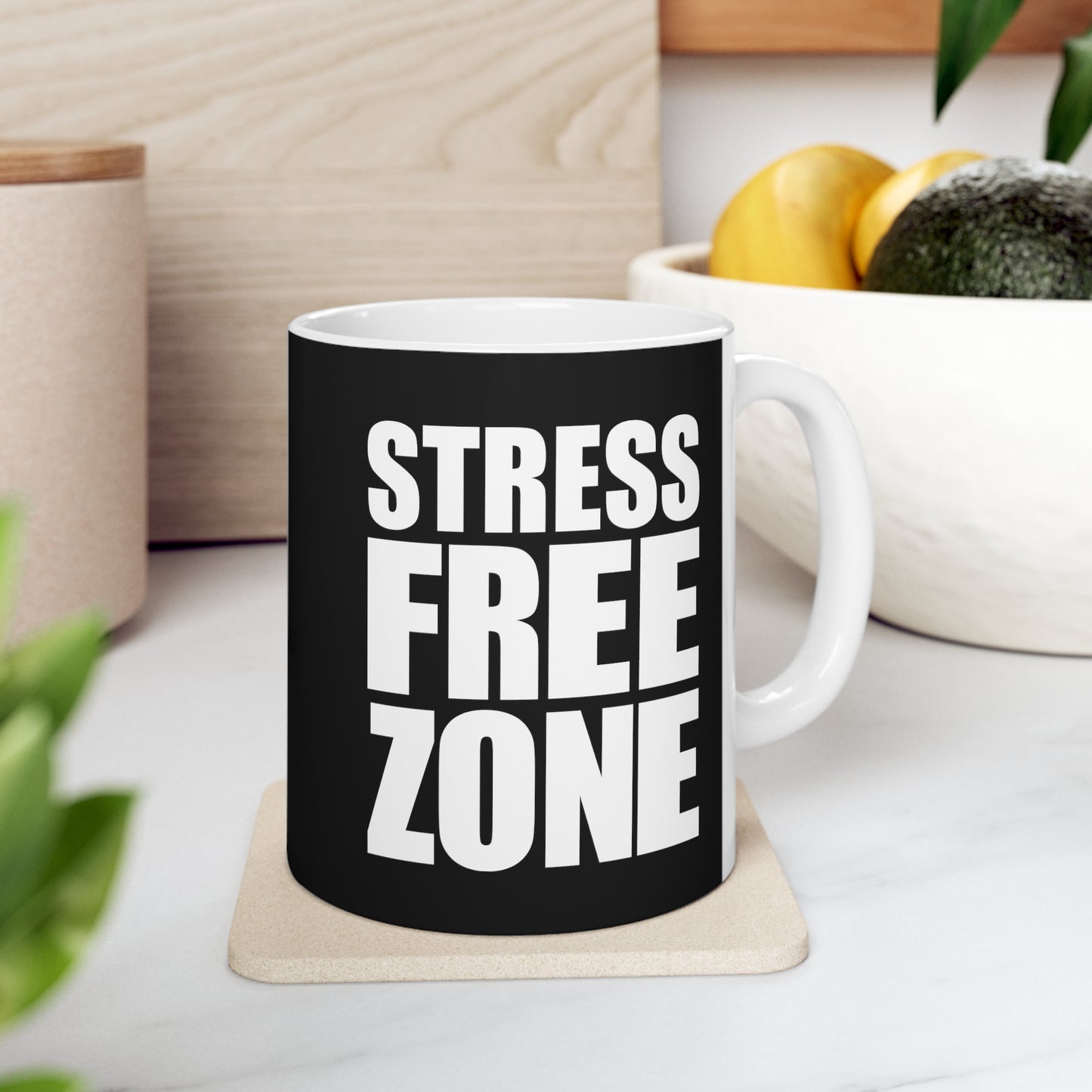 STRESS FREE ZONE - Ceramic Mug 11oz