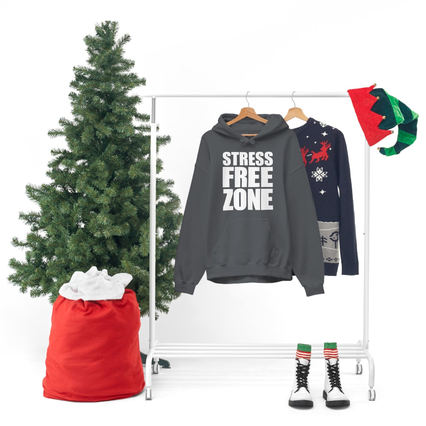 Stress free Zone - Unisex Heavy Blend™ Hooded Sweatshirt