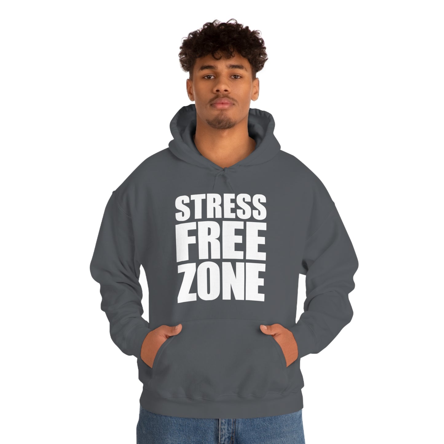 Stress free Zone - Unisex Heavy Blend™ Hooded Sweatshirt