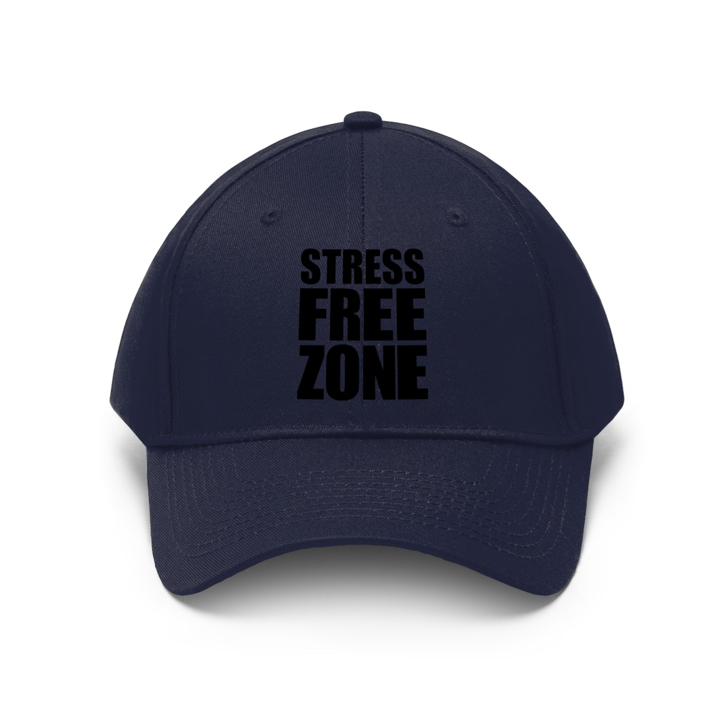 STRESS FREE ZONE - Unisex Twill Hat