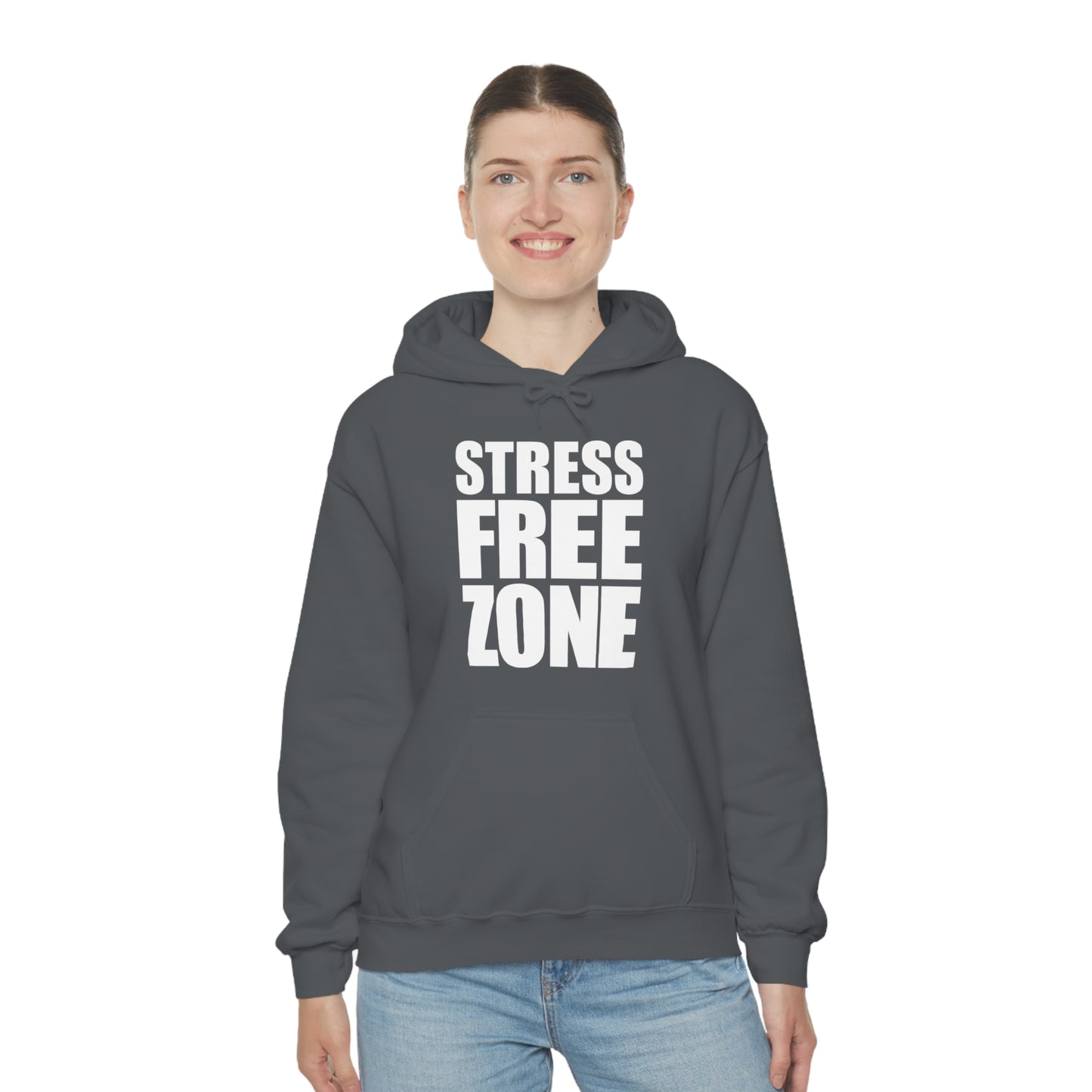 Stress free Zone - Unisex Heavy Blend™ Hooded Sweatshirt