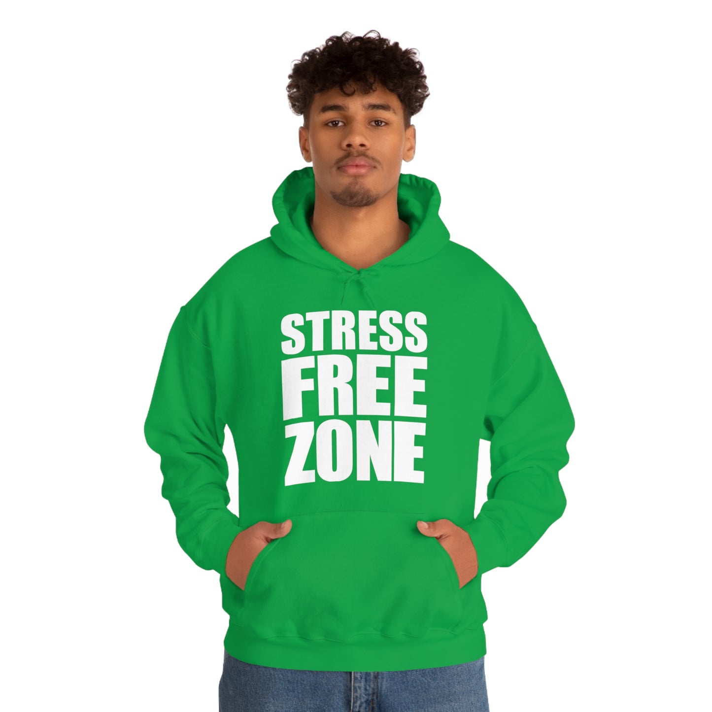 Stress free Zone - Unisex Heavy Blend™ Hooded Sweatshirt