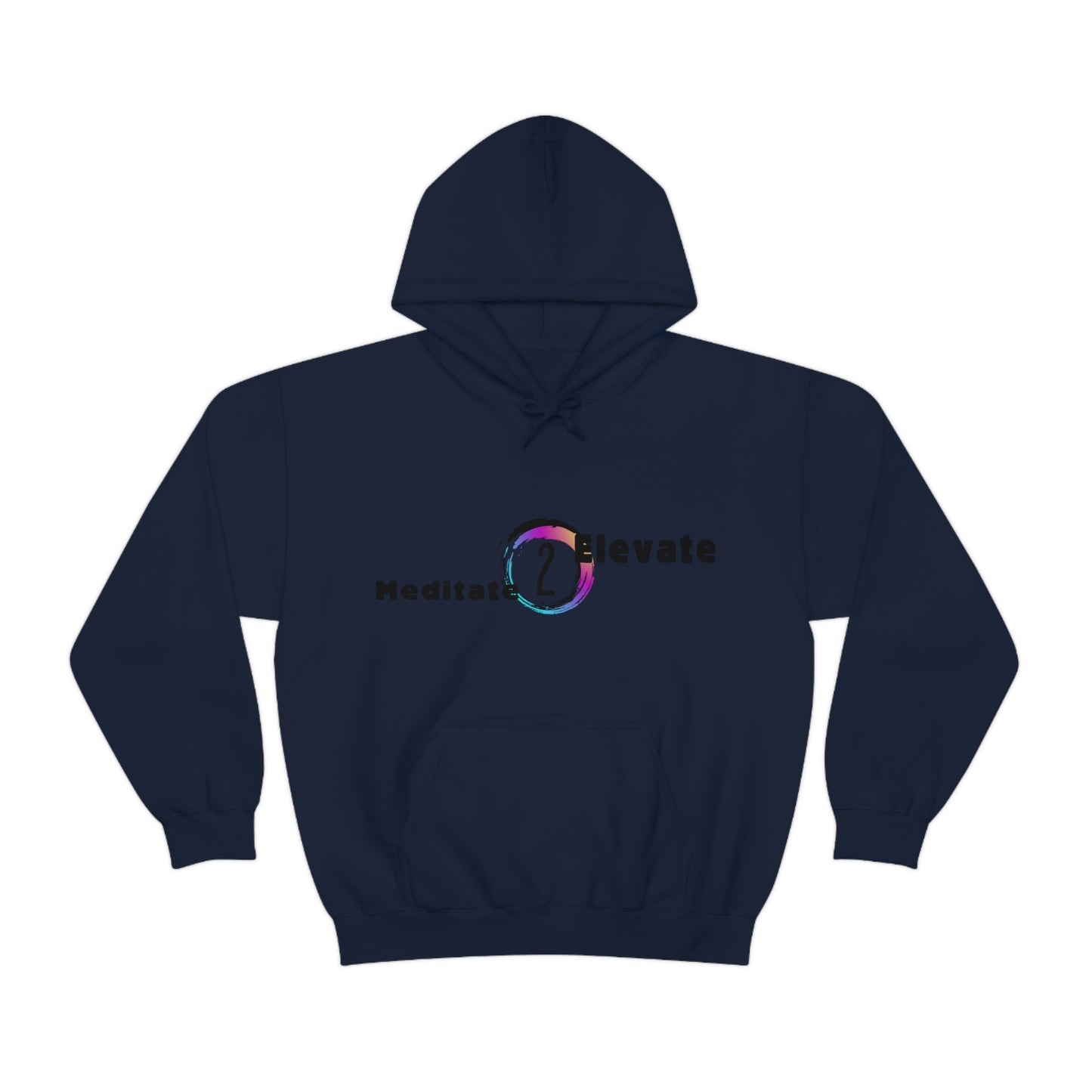 Meditate To Elevate - Unisex Heavy Blend™ Hooded Sweatshirt