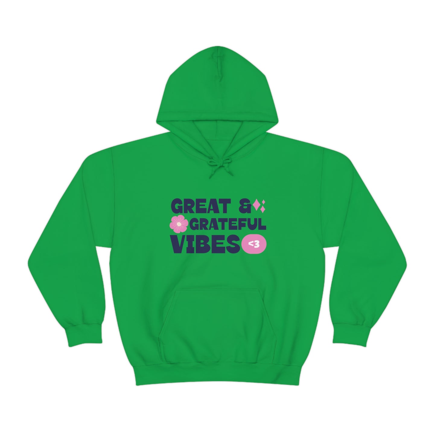 Great & Grateful Vibes- Unisex Heavy Blend™ Hooded Sweatshirt