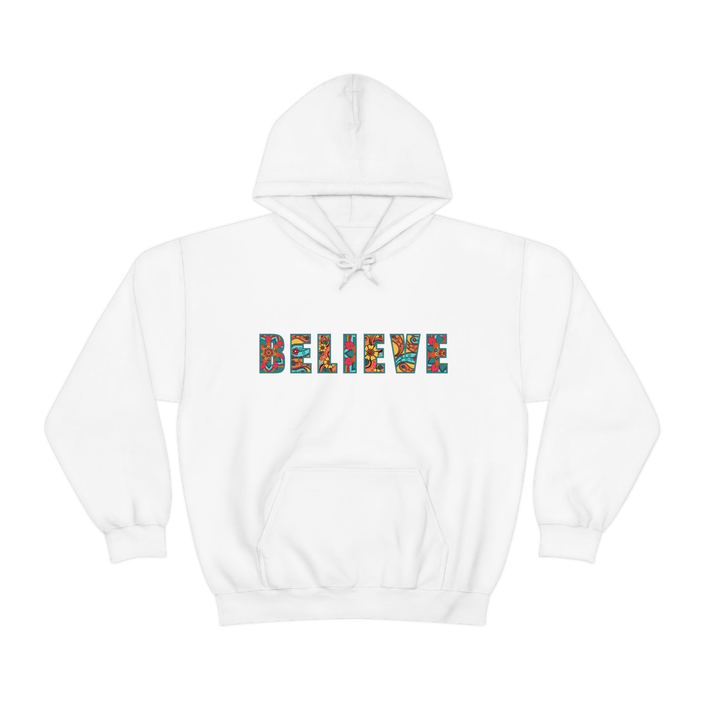 BELIEVE - Unisex Heavy Blend™ Hooded Sweatshirt