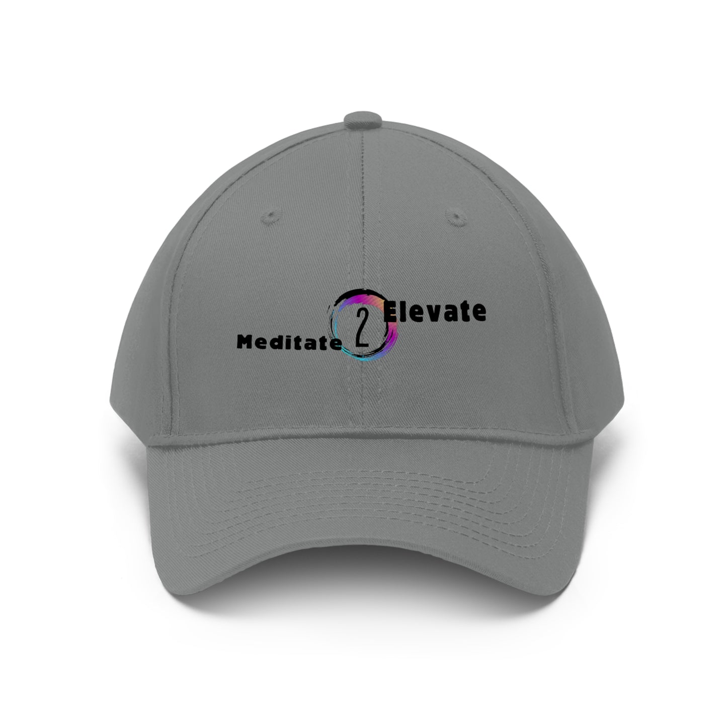 Meditate To Elevate - Unisex Twill Hat