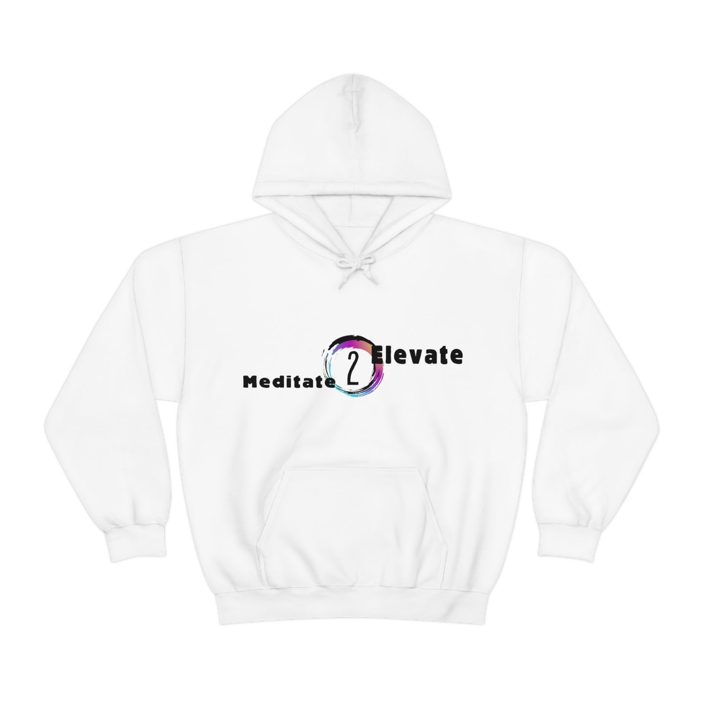 Meditate To Elevate - Unisex Heavy Blend™ Hooded Sweatshirt