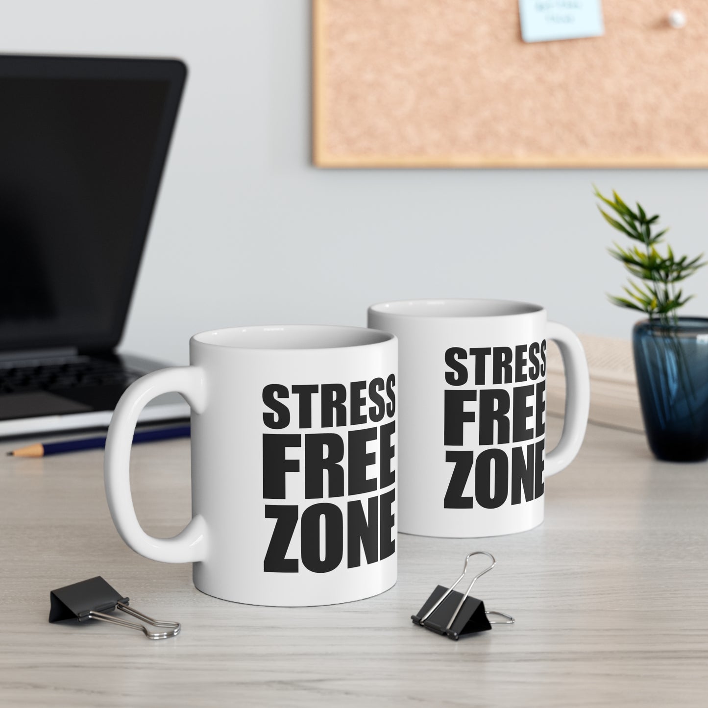 STRESS FREE ZONE - Ceramic Mug 11oz