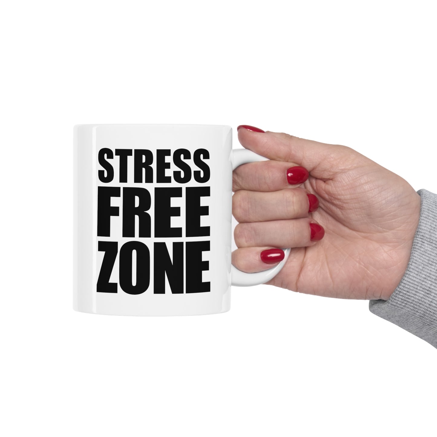 STRESS FREE ZONE - Ceramic Mug 11oz