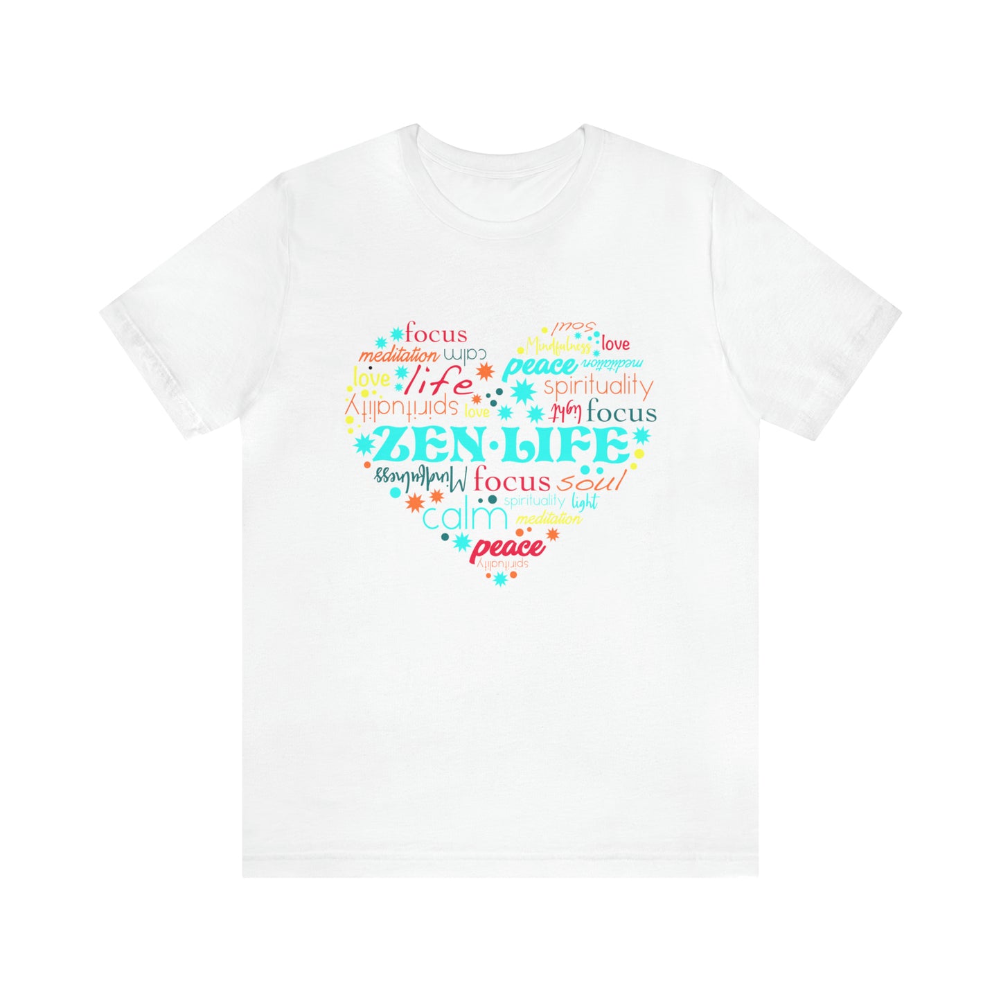 Zen Life - Unisex Jersey Short Sleeve Tee