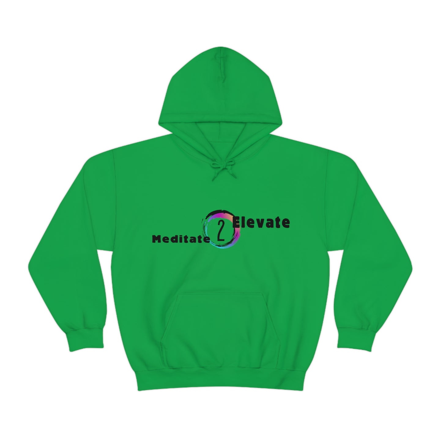 Meditate To Elevate - Unisex Heavy Blend™ Hooded Sweatshirt