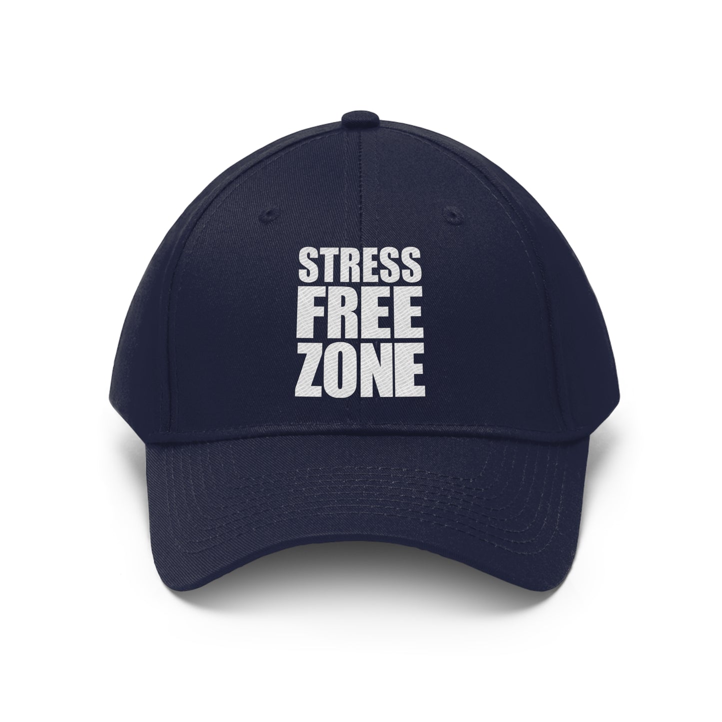 STRESS FREE ZONE - Unisex Twill Hat