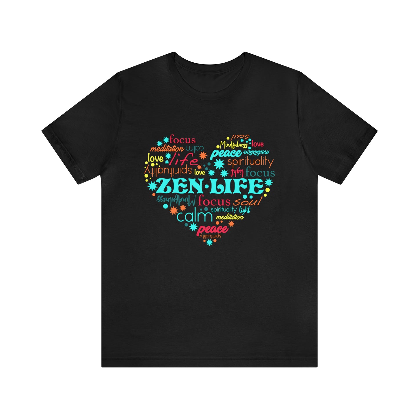 Zen Life - Unisex Jersey Short Sleeve Tee