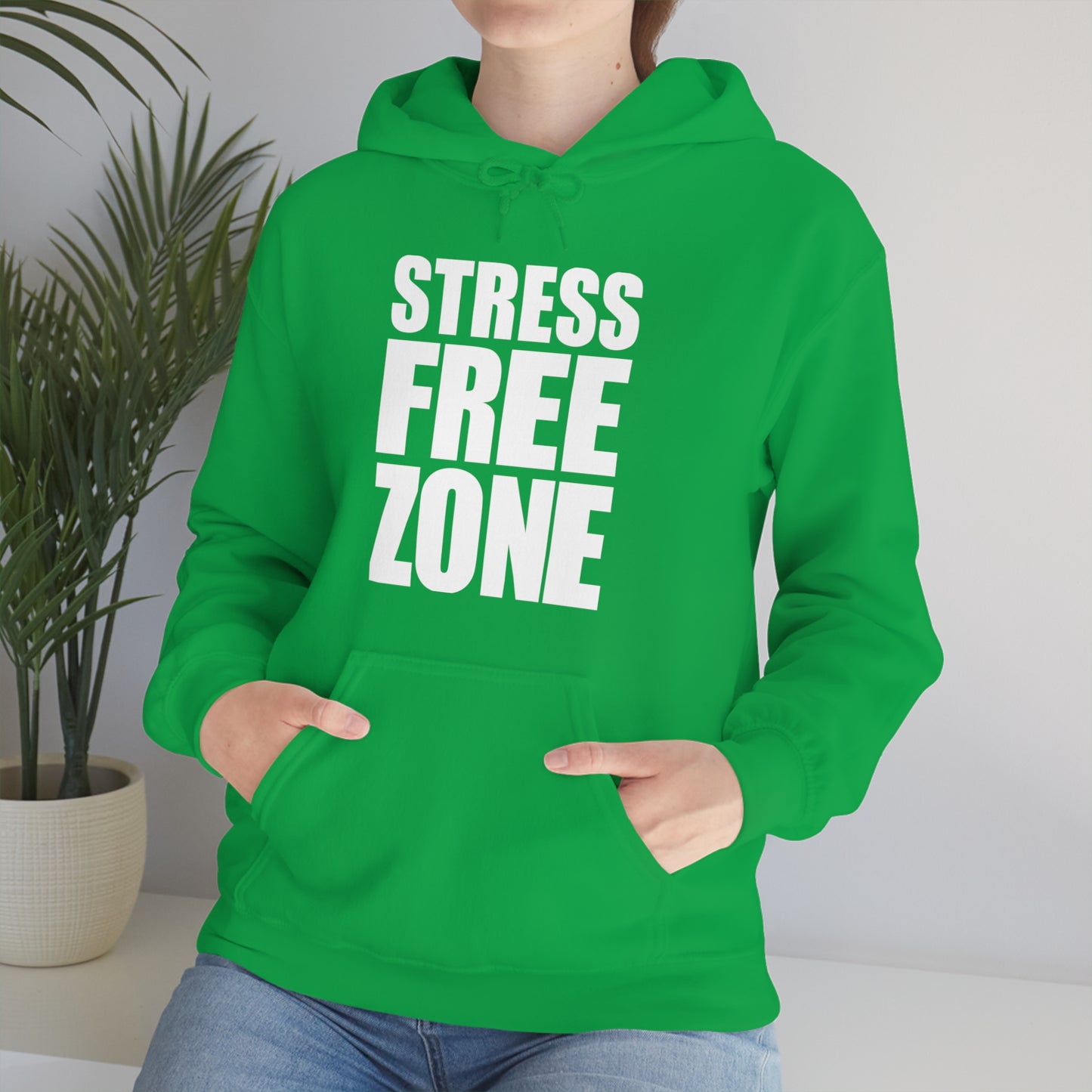 Stress free Zone - Unisex Heavy Blend™ Hooded Sweatshirt