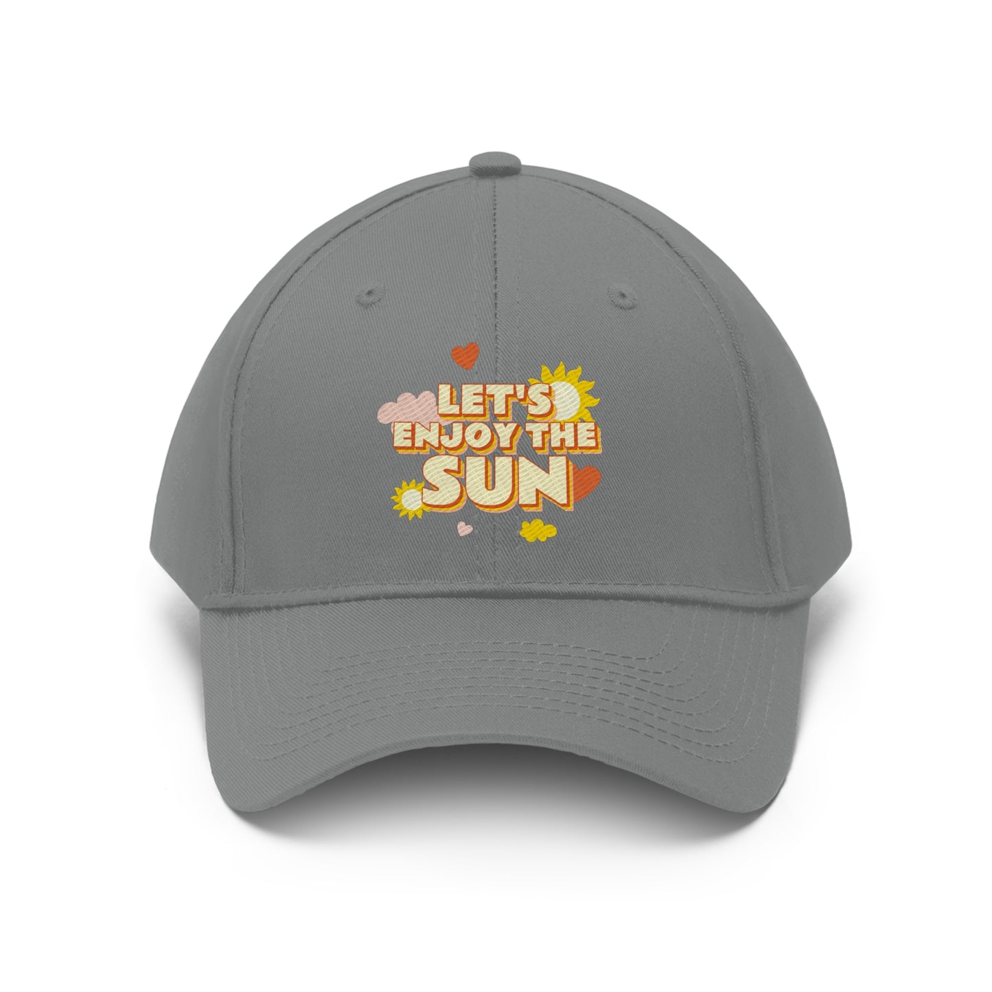 Let's Enjoy The Sun - Unisex Twill Hat