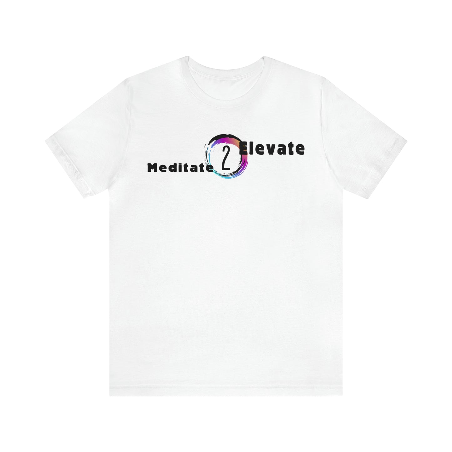 Meditate 2 Elevate - Unisex Jersey Short Sleeve Tee