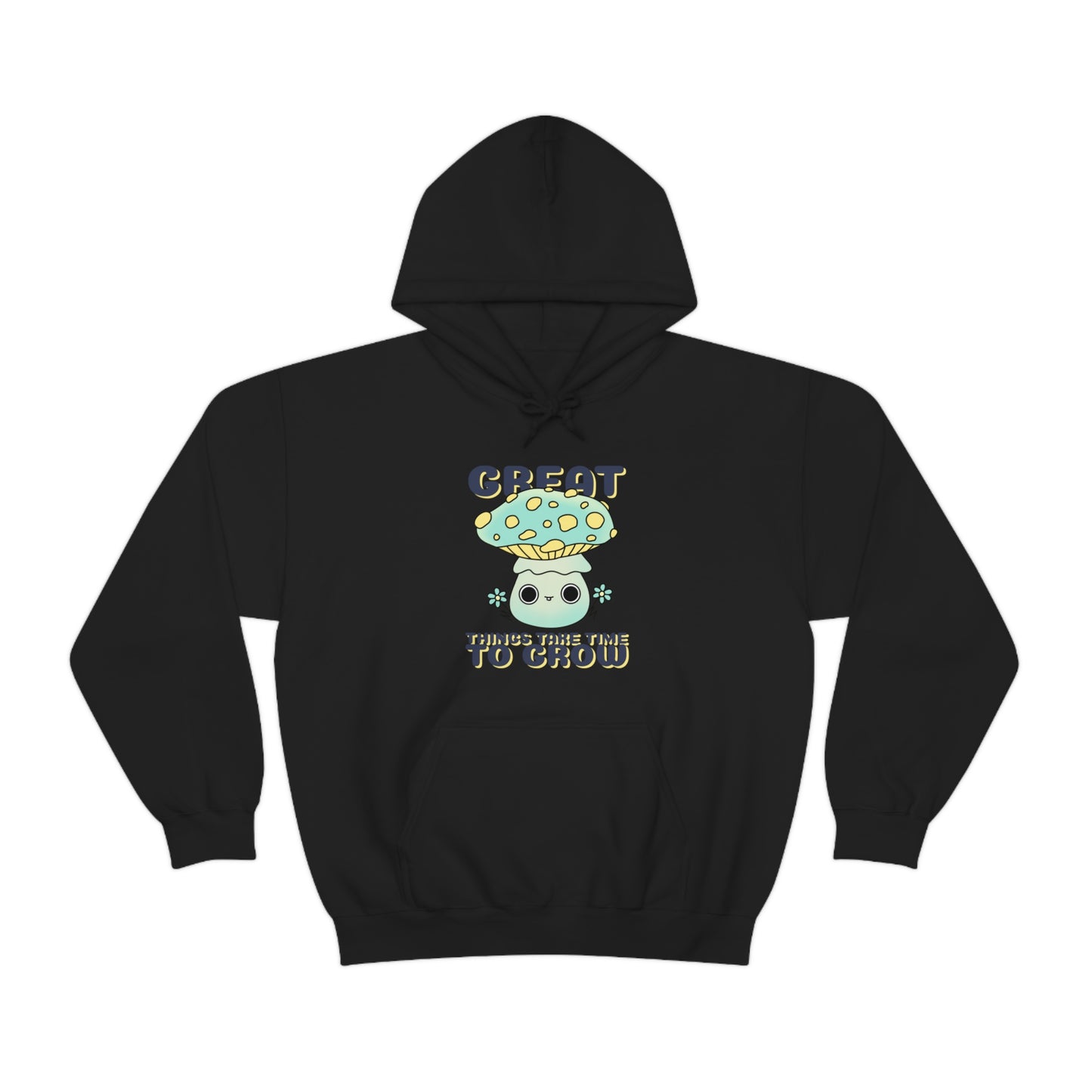 Great Things Take Time To Grow- Unisex Heavy Blend™ Hooded Sweatshirt