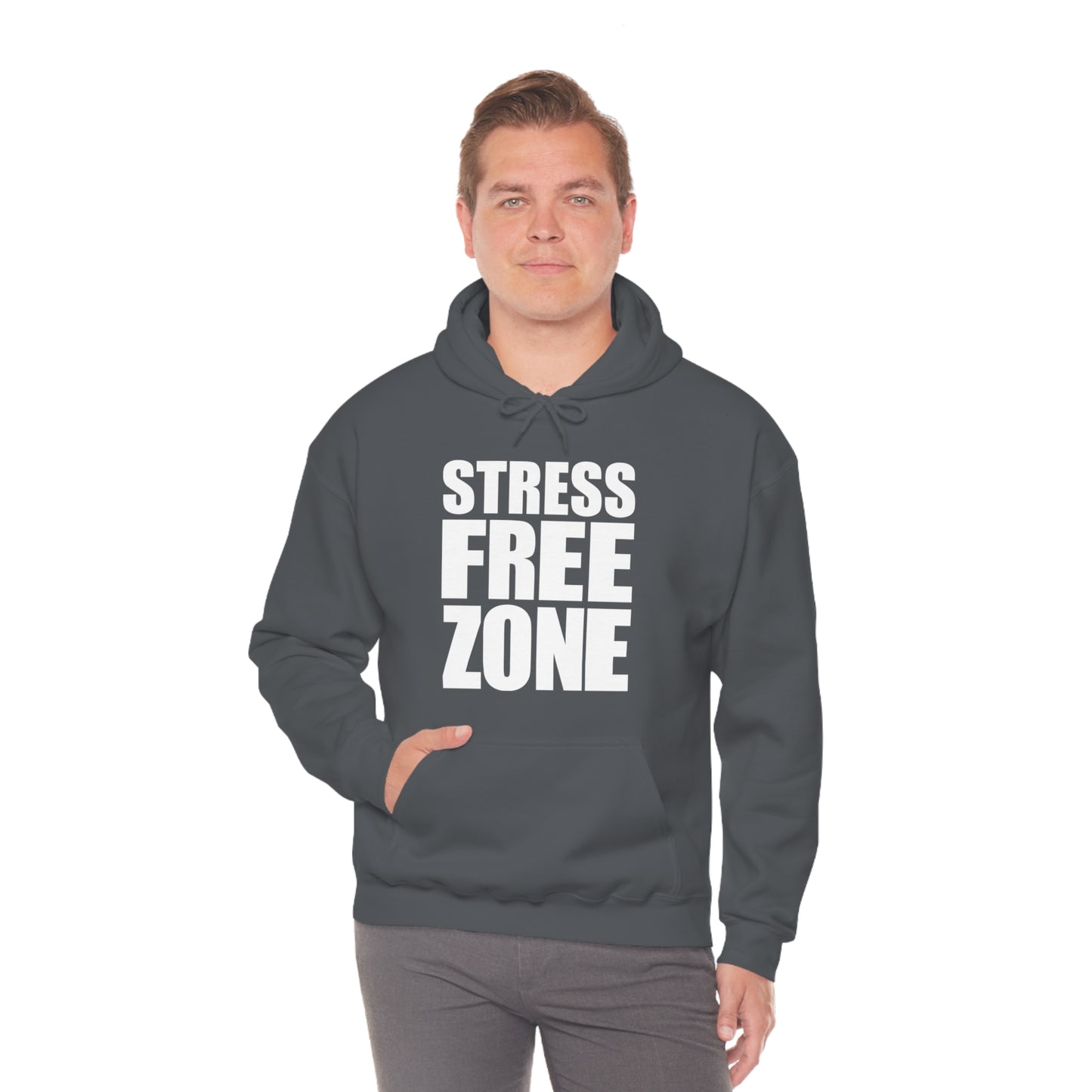 Stress free Zone - Unisex Heavy Blend™ Hooded Sweatshirt