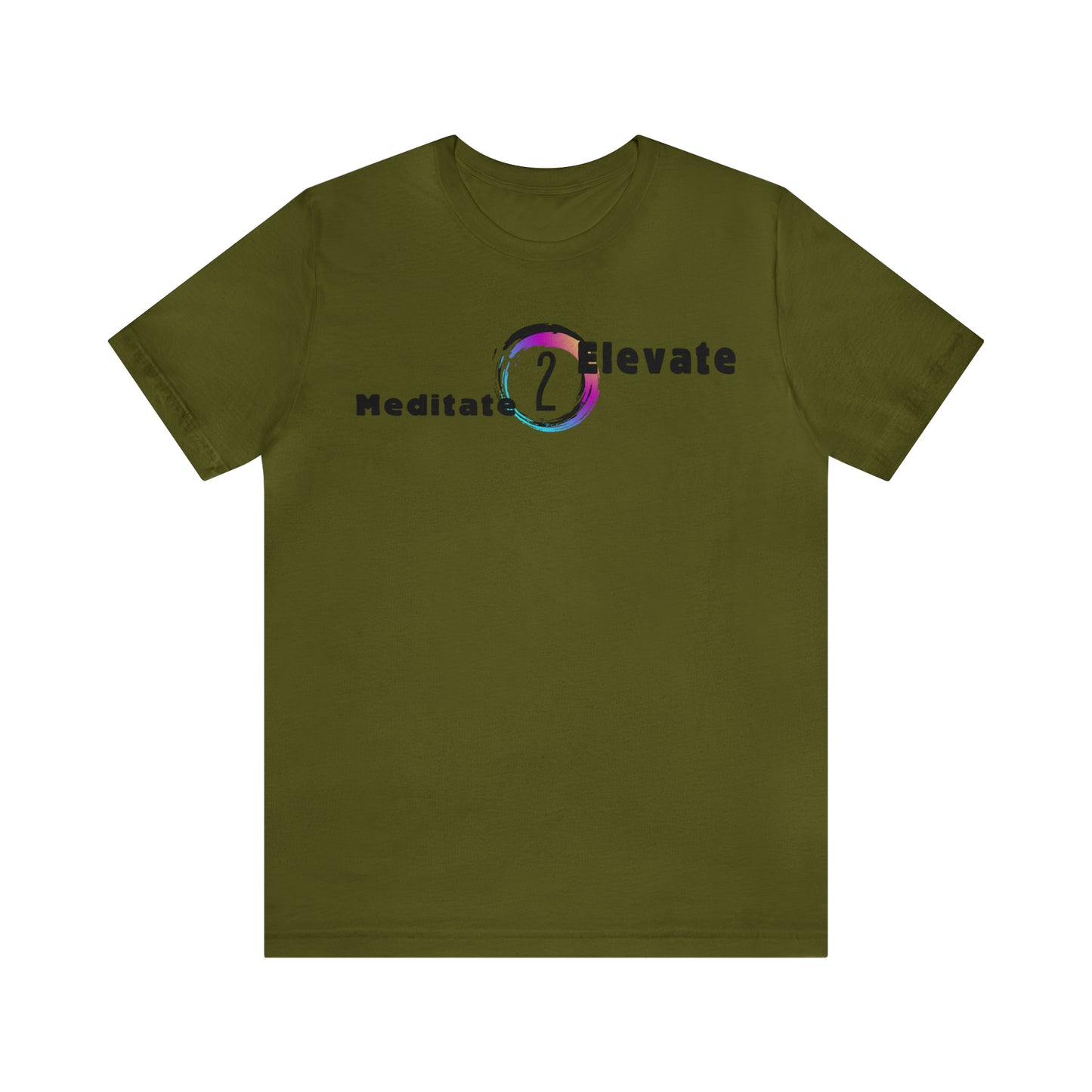 Meditate 2 Elevate - Unisex Jersey Short Sleeve Tee