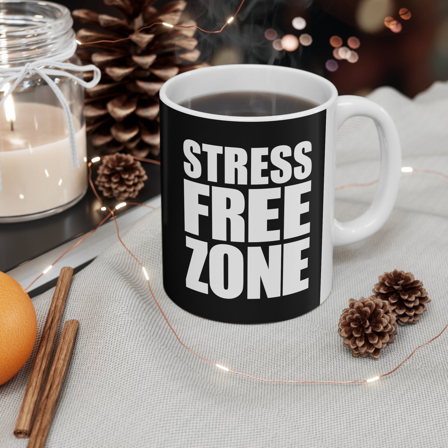 STRESS FREE ZONE - Ceramic Mug 11oz