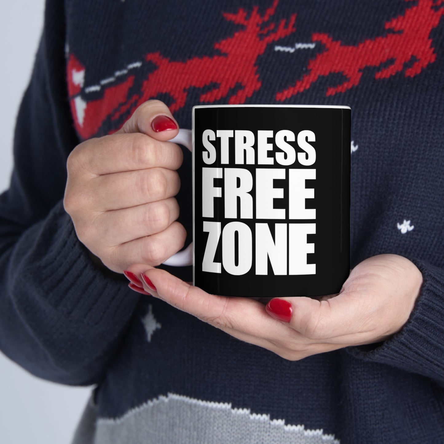 STRESS FREE ZONE - Ceramic Mug 11oz