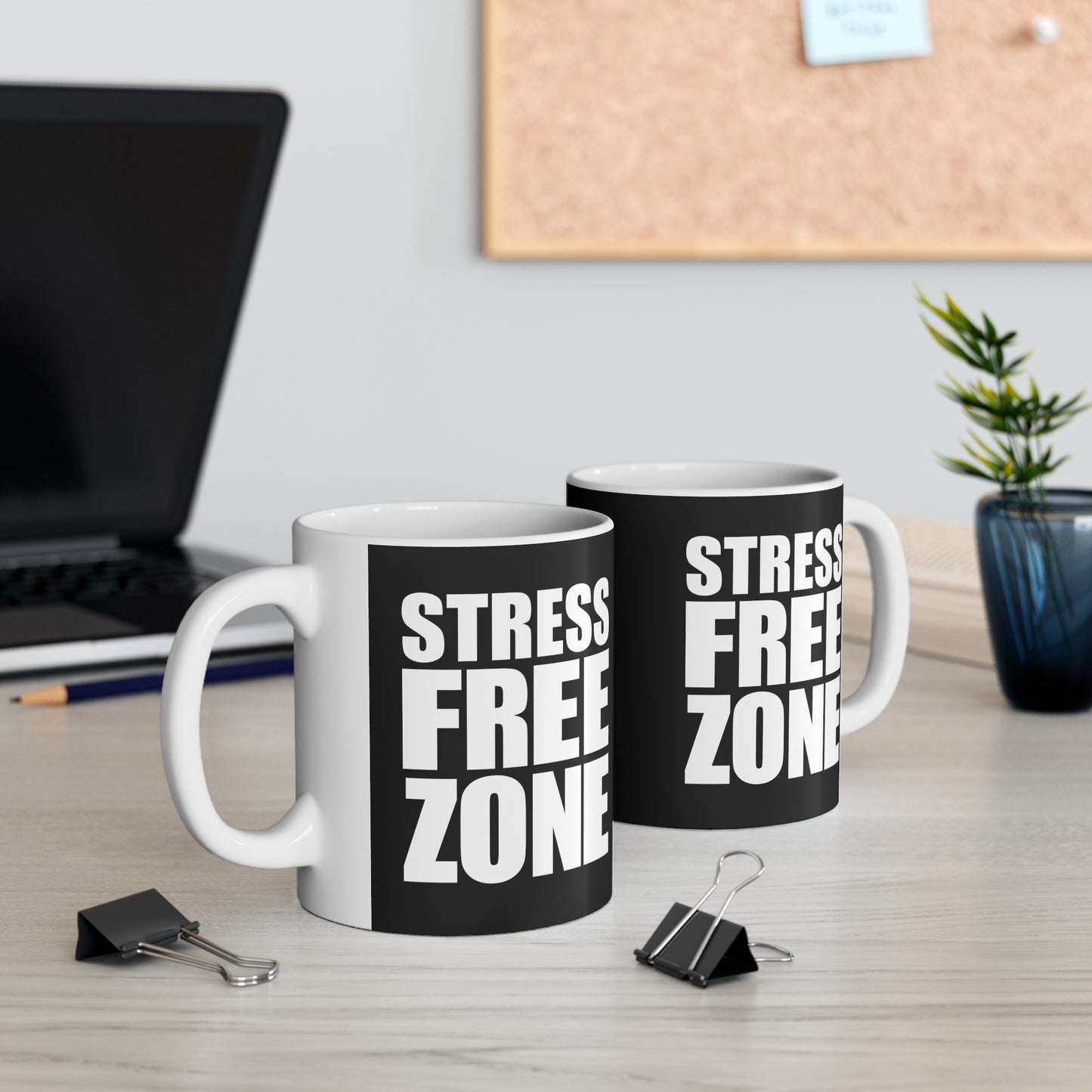 STRESS FREE ZONE - Ceramic Mug 11oz