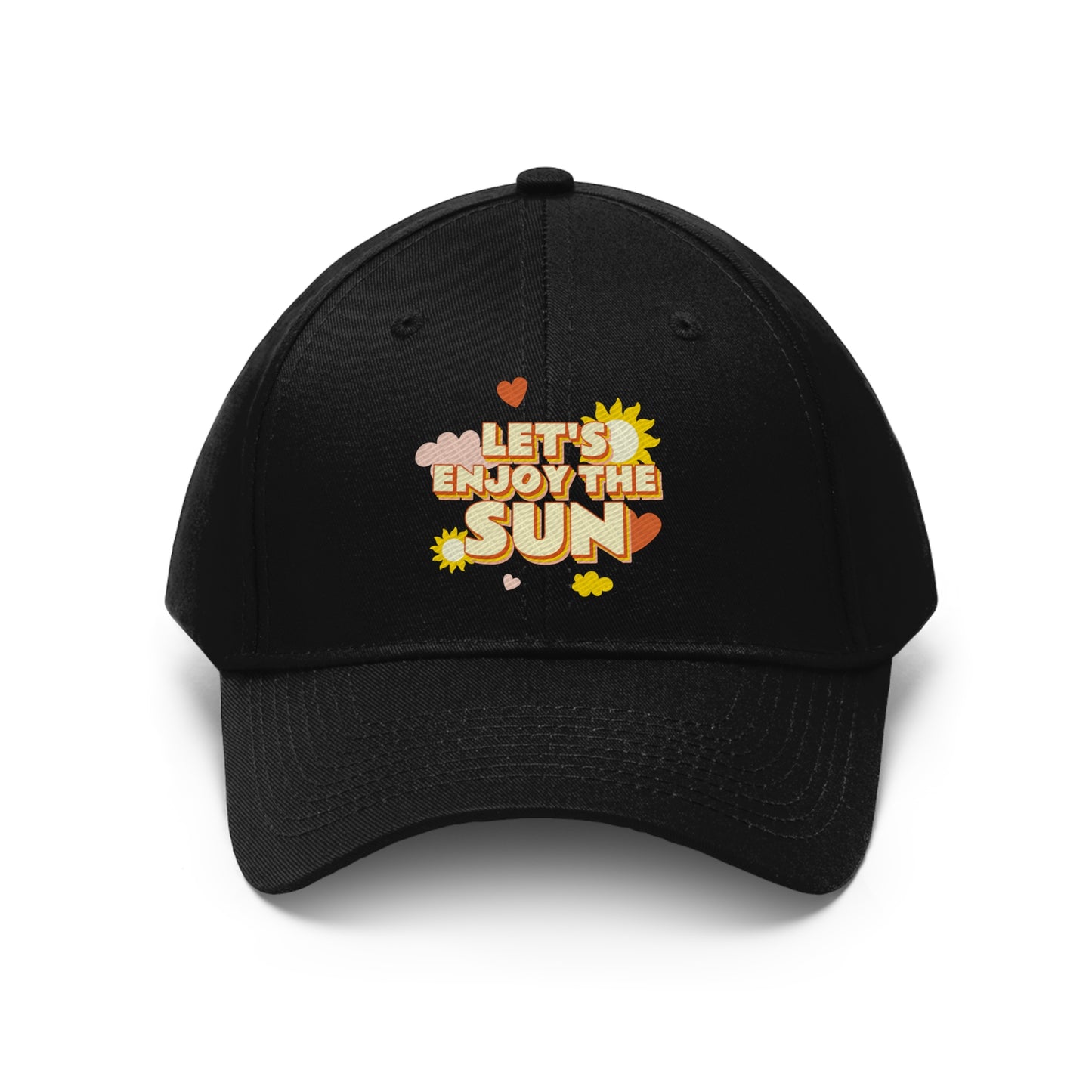 Let's Enjoy The Sun - Unisex Twill Hat