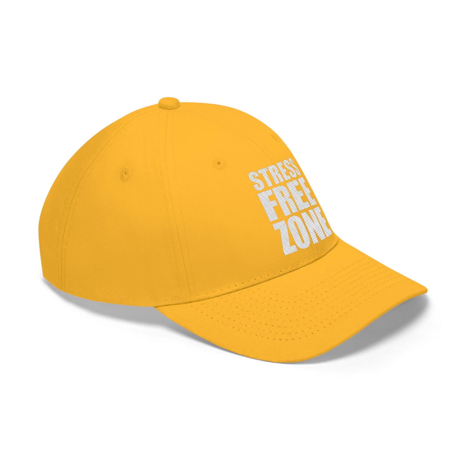 STRESS FREE ZONE - Unisex Twill Hat